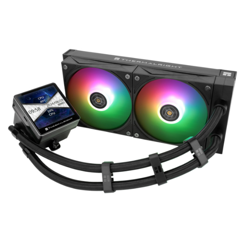 Thermalright - Thermalright Grand Vision 240 ARGB Black All In One CPU Cooler - 240mm