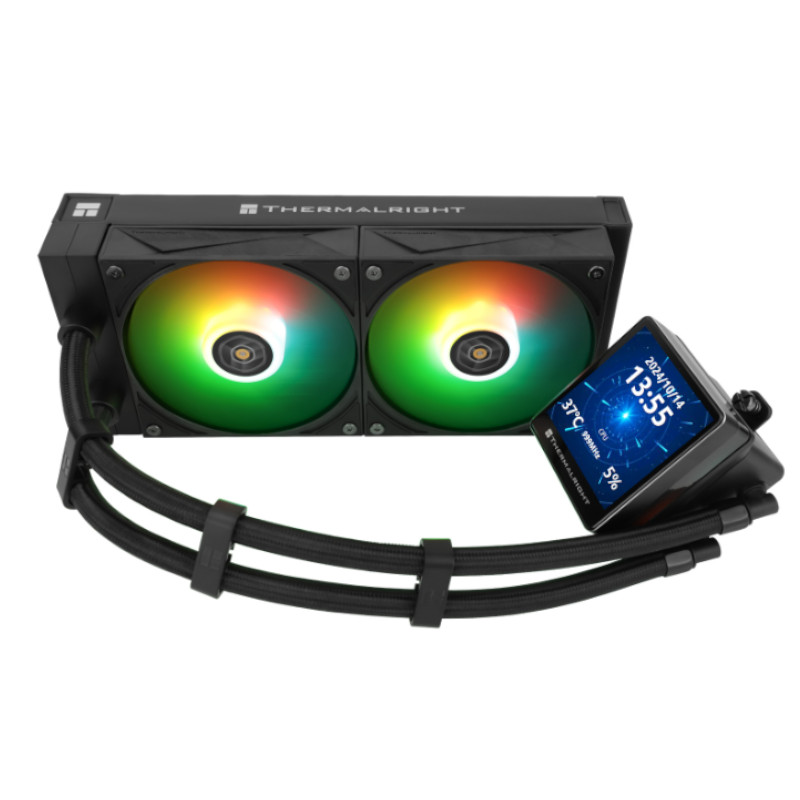 Thermalright - Thermalright Grand Vision 240 ARGB Black All In One CPU Cooler - 240mm