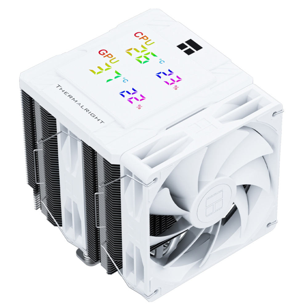 Thermalright - Thermalright Peerless Assassin 120 Digital White CPU Cooler - 120mm