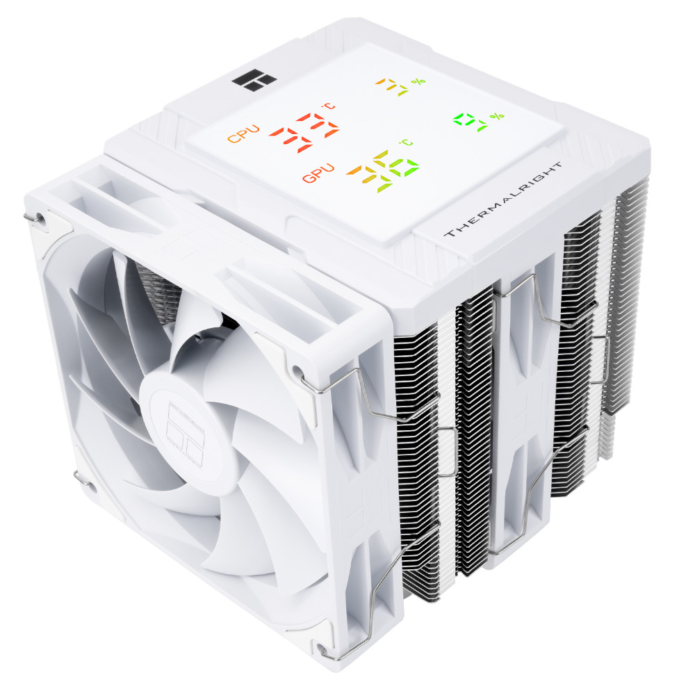 Thermalright Peerless Assassin 120 Digital White CPU Cooler - 120mm