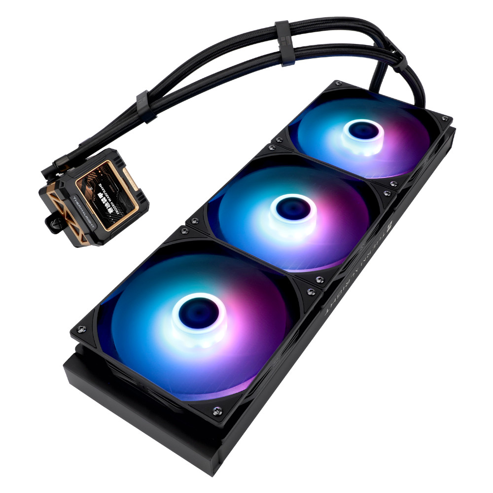 Thermalright - Thermalright Frozen Warframe 420 ARGB Black All In One CPU Cooler - 420mm