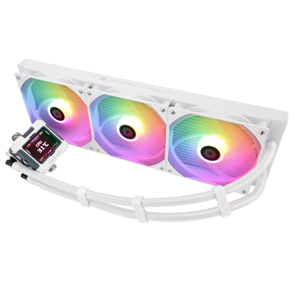 Thermalright - Thermalright Frozen Warframe 420 ARGB White All In One CPU Cooler - 420mm