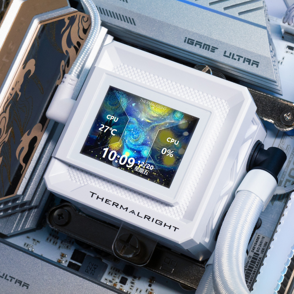 Thermalright - Thermalright Frozen Warframe SE 360 ARGB White All In One CPU Cooler - 360mm