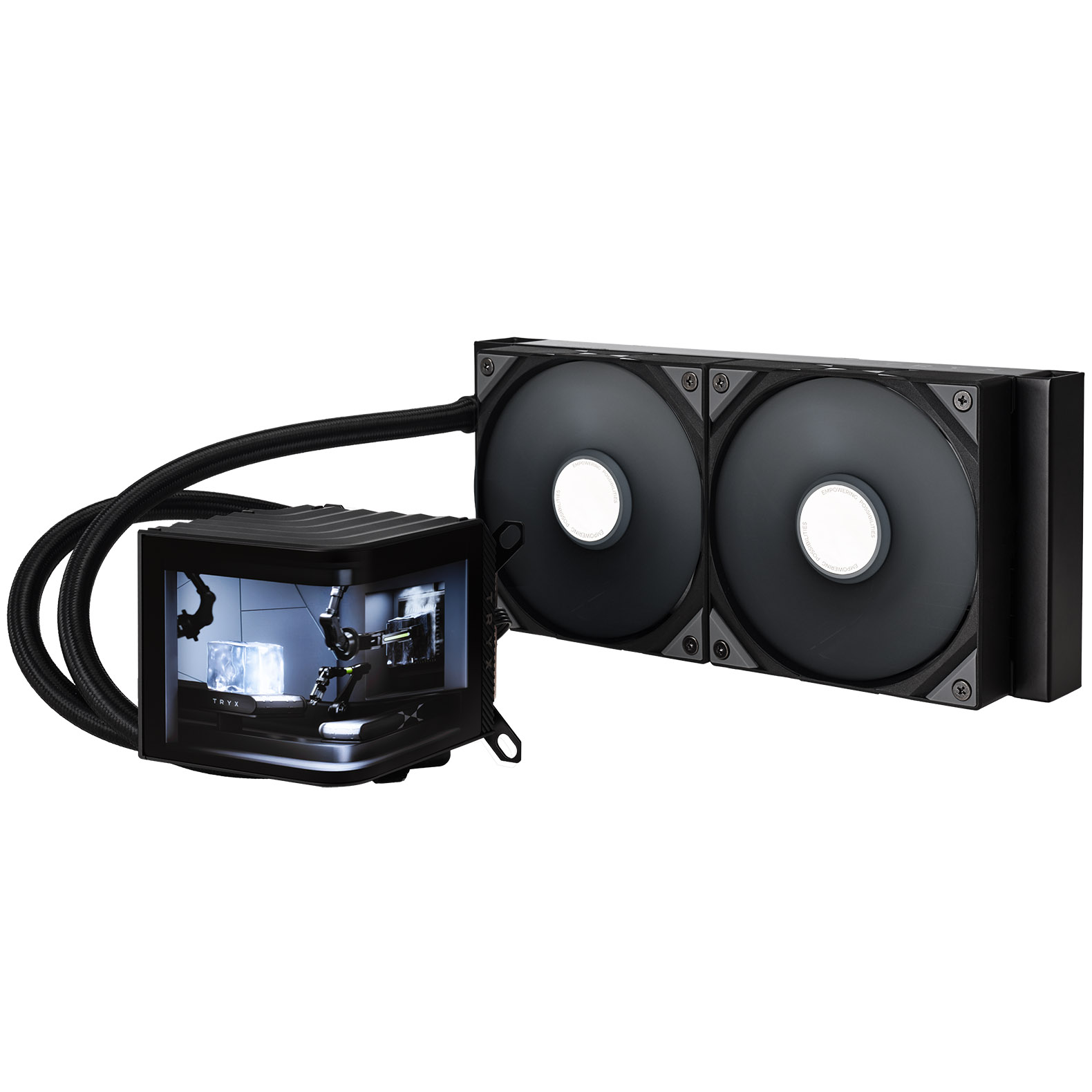 Tryx - TRYX PANORAMA 240mm AIO Liquid Cooler Black