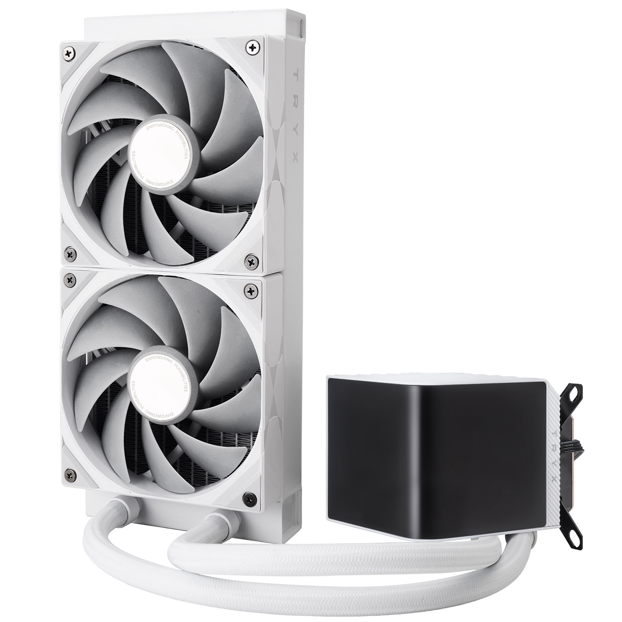 Tryx - TRYX PANORAMA 240mm AIO Liquid Cooler White