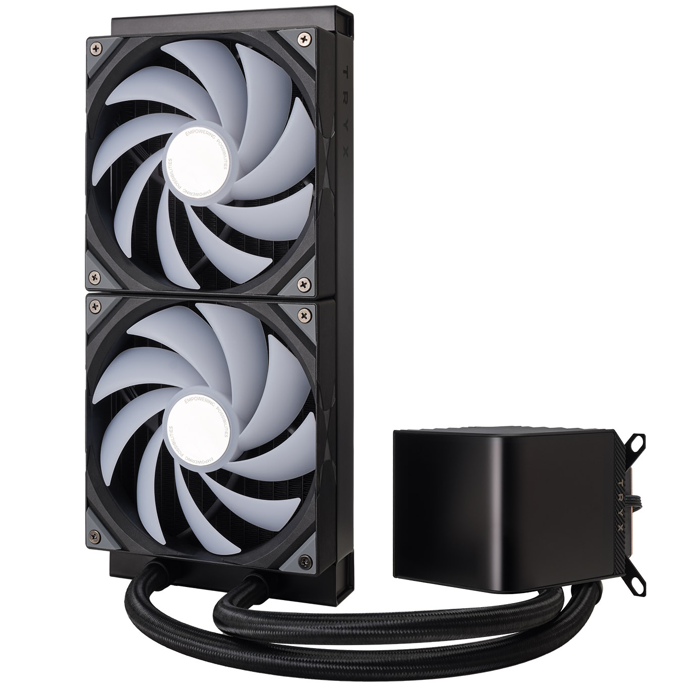 Tryx - TRYX PANORAMA 280mm AIO Liquid Cooler ARGB Black