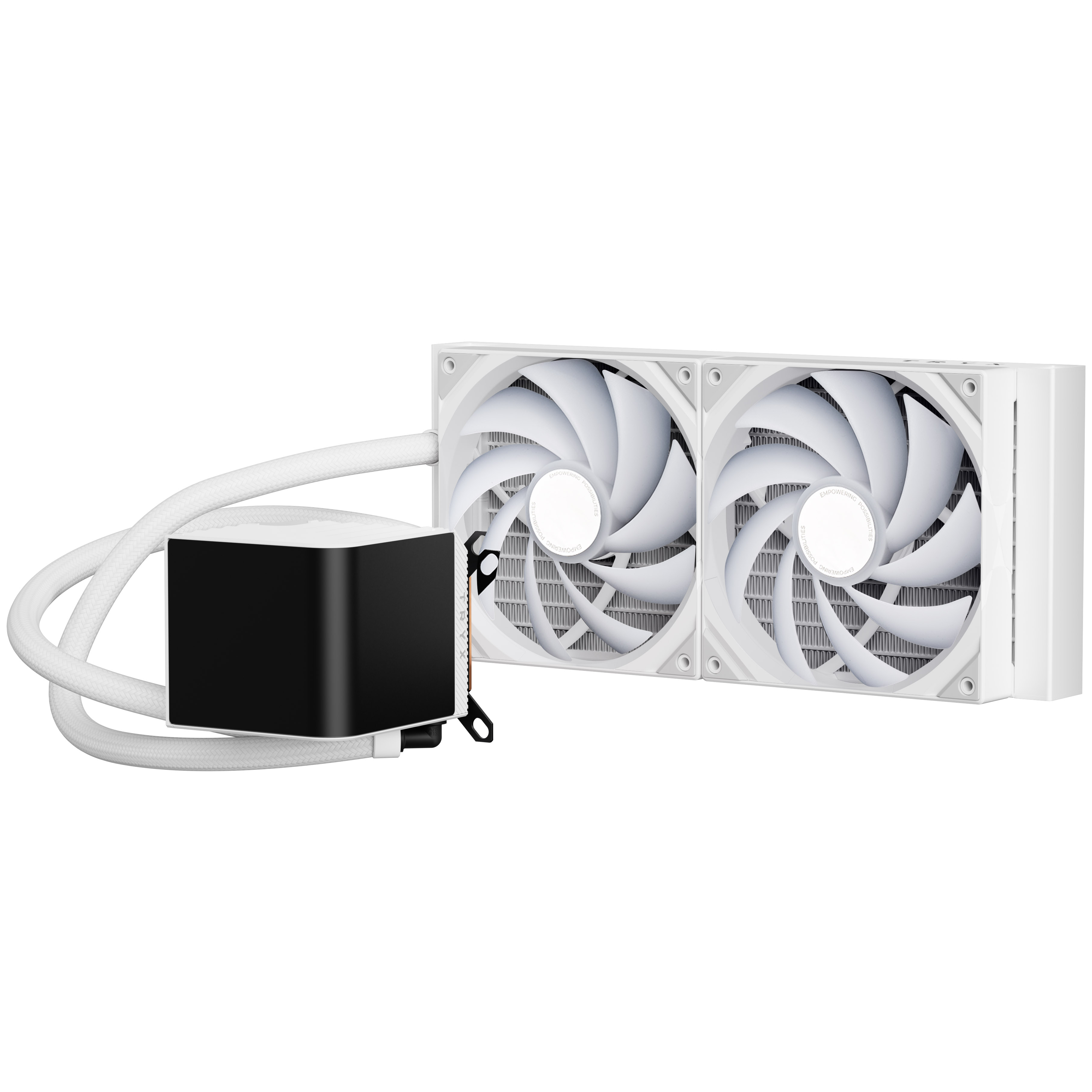 Tryx - TRYX PANORAMA 280mm AIO Liquid Cooler ARGB White