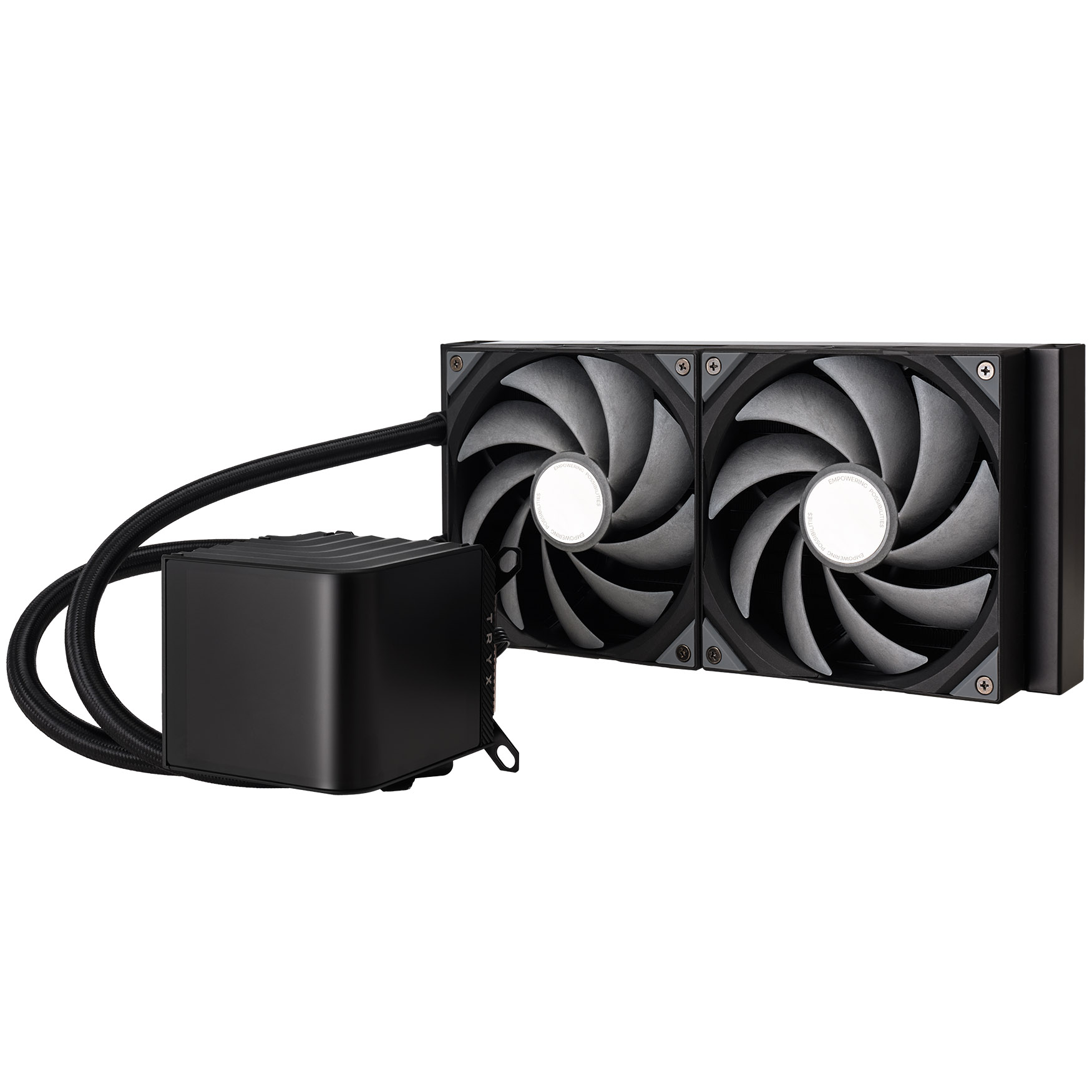 Tryx - TRYX PANORAMA 280mm AIO Liquid Cooler Black