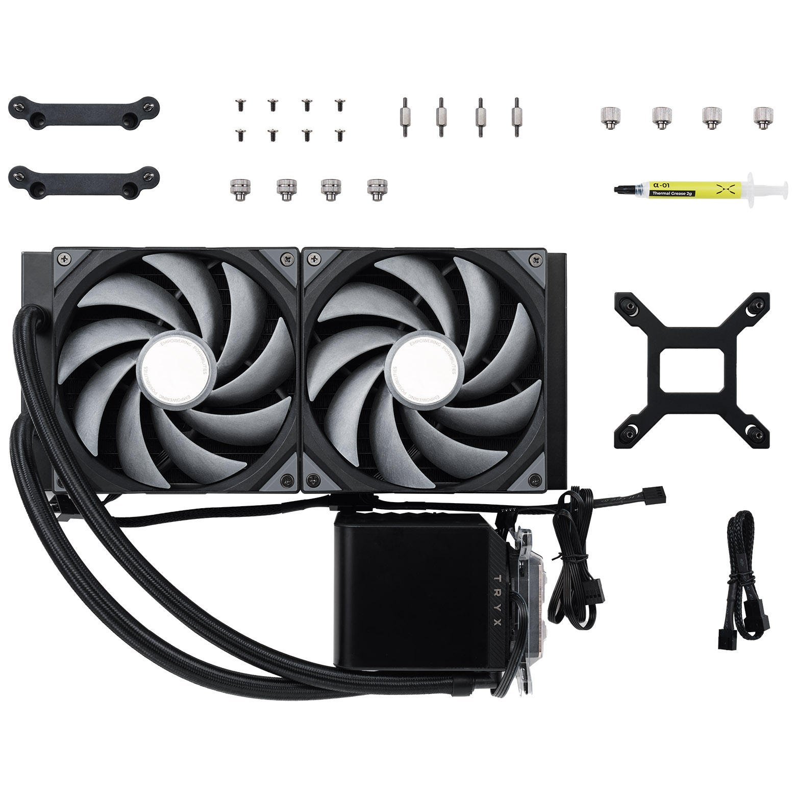 Tryx - TRYX PANORAMA 280mm AIO Liquid Cooler Black