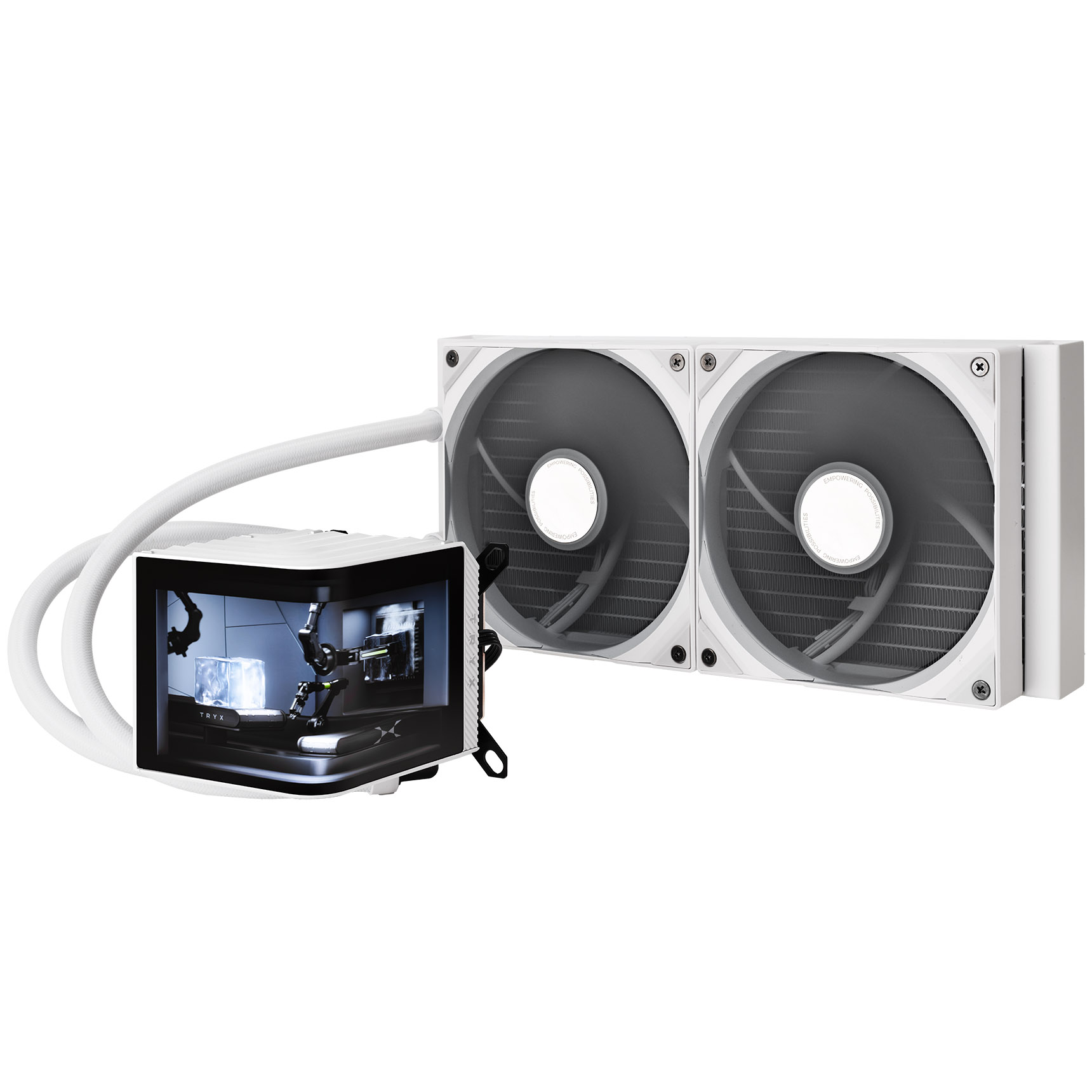 TRYX PANORAMA 280mm AIO Liquid Cooler White