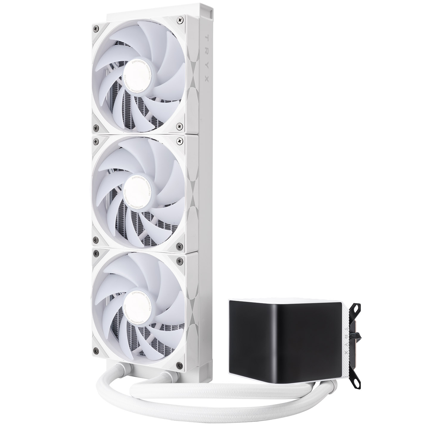 Tryx - TRYX PANORAMA 360mm AIO Liquid Cooler ARGB White