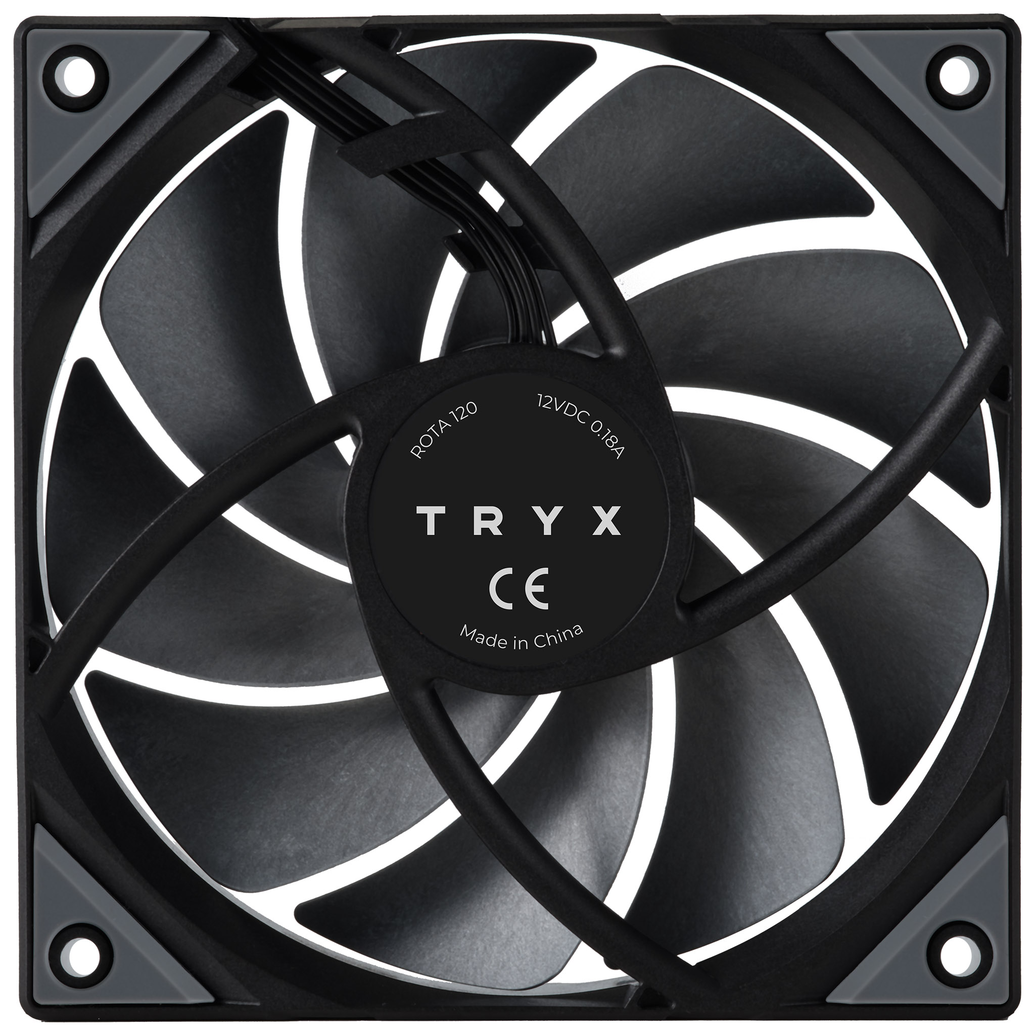 Tryx - TRYX ROTA PRO 120mm Performance Fan Black