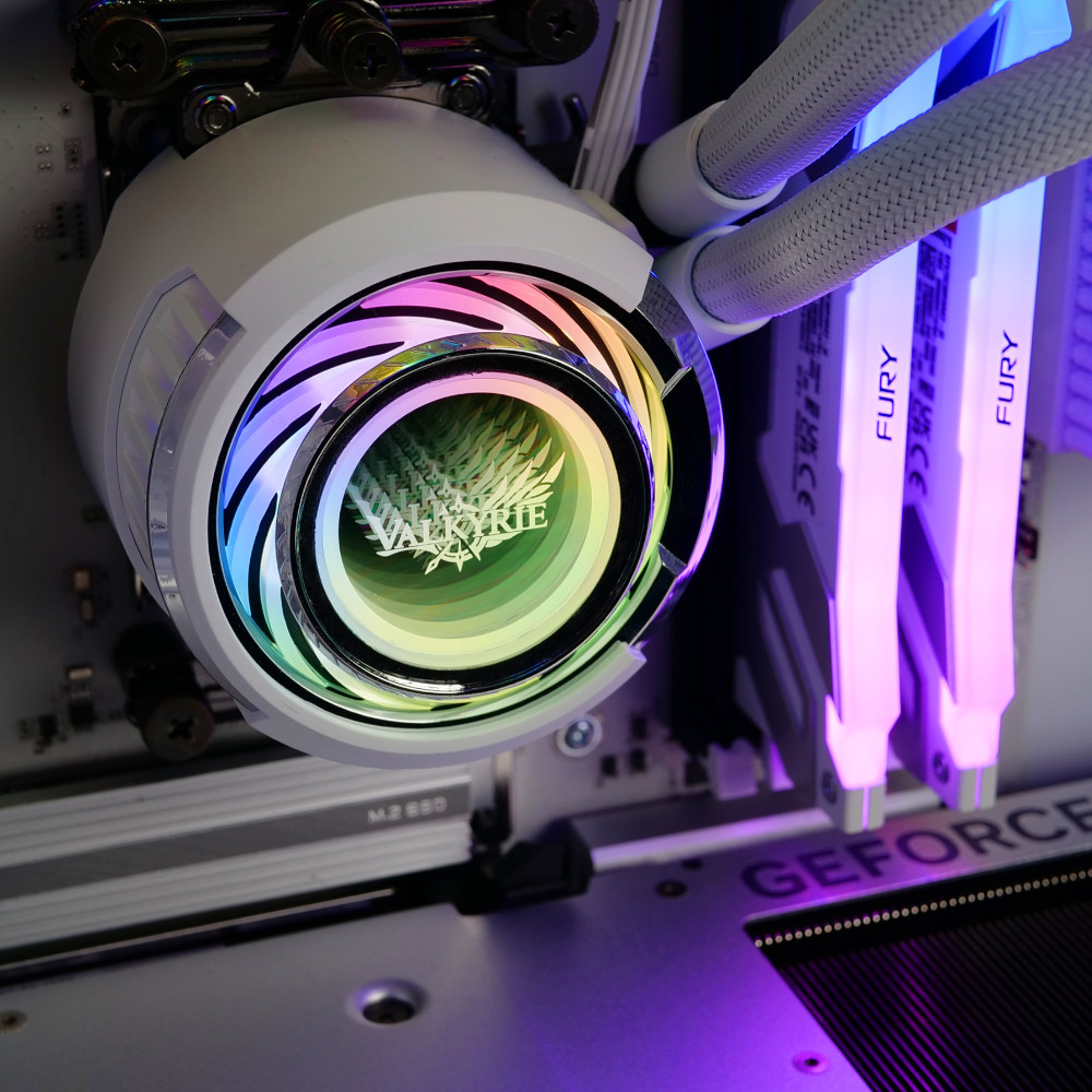 valkyrie - Valkyrie Jarn 360 ARGB White All In One CPU Water Cooler - 360mm