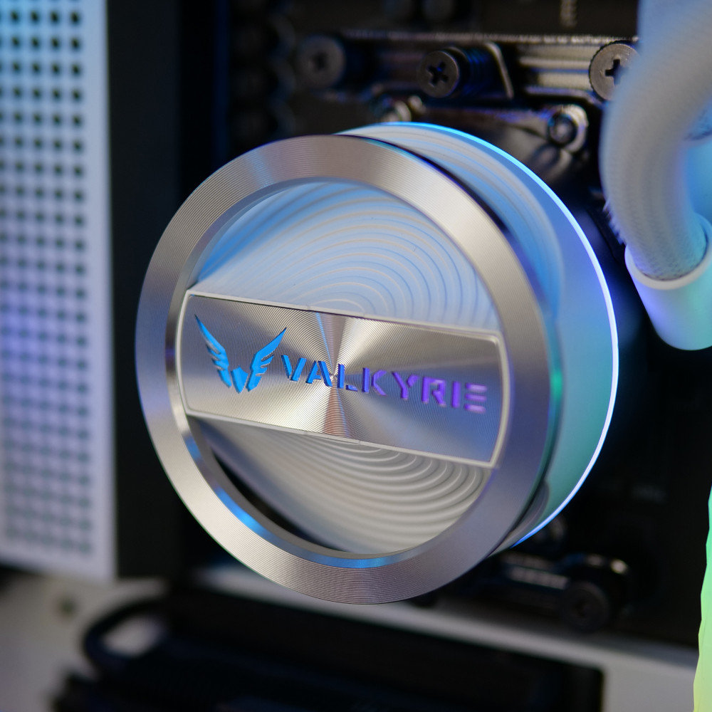 valkyrie - Valkyrie  Dragonfang 360 ARGB White All In One CPU Water Cooler - 360mm