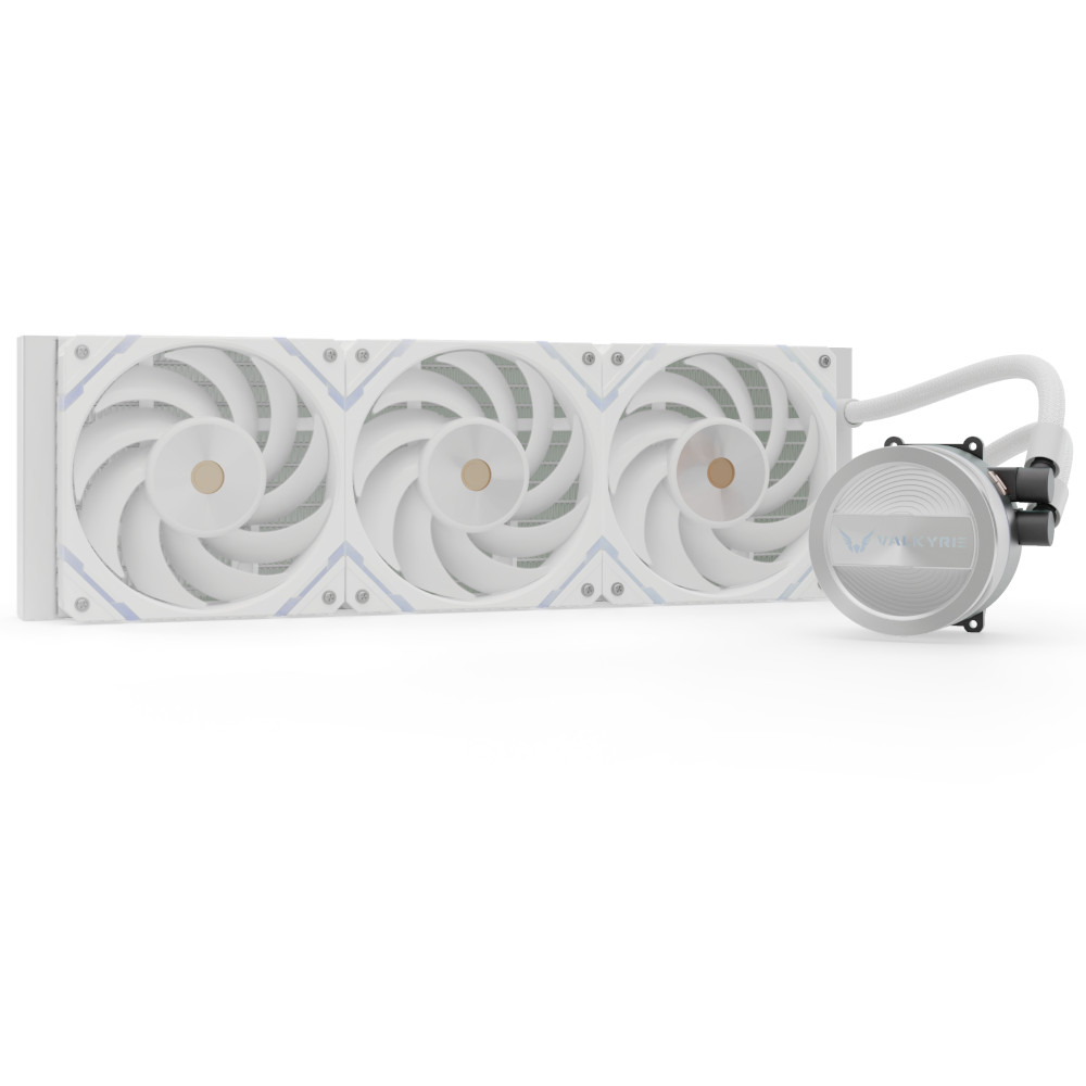 valkyrie - Valkyrie  Dragonfang 360 ARGB White All In One CPU Water Cooler - 360mm