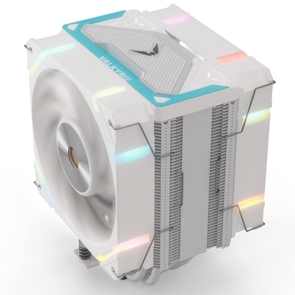 valkyrie - Valkyrie  Vind SL125 White ARGB CPU Air Cooler - 120mm