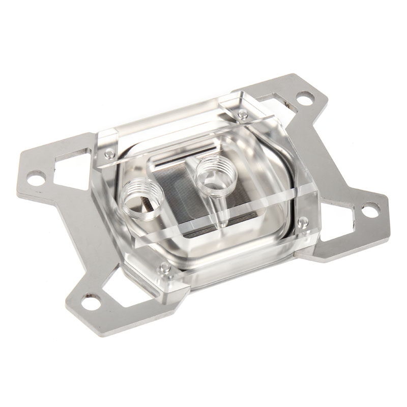 Watercool HEATKILLER® IV PRO AM4/AM5 CPU Water Block - Acrylic Clean