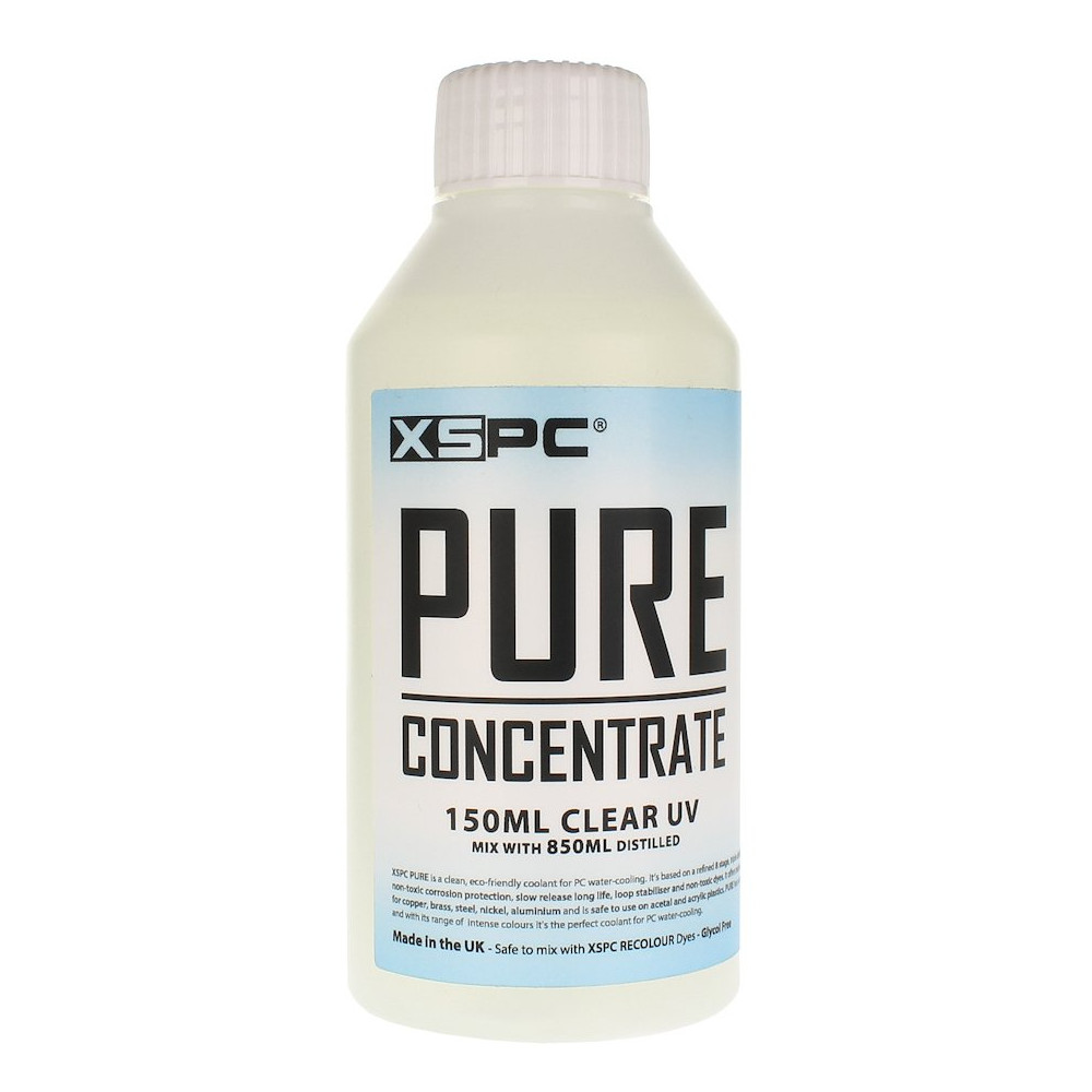XSPC PURE Distilled Concentrate Coolant 150ml - Clear UV Clear