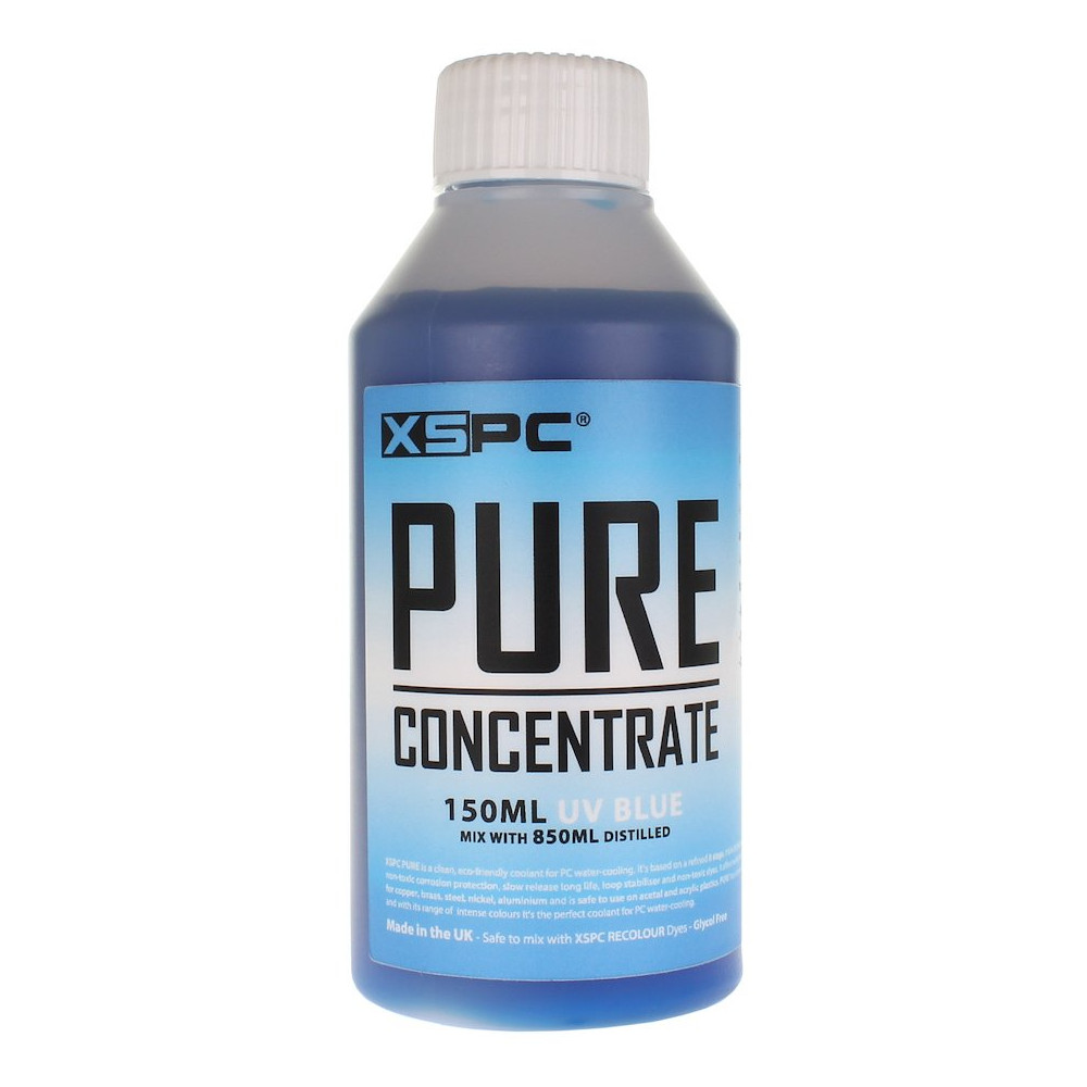 XSPC PURE Distilled Concentrate Coolant 150ml - UV Blue