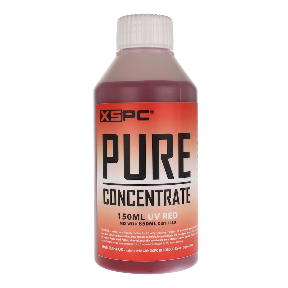 XSPC PURE Distilled Concentrate Coolant 150ml - UV Red