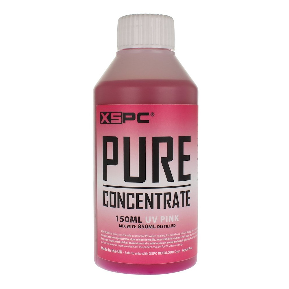 XSPC PURE Distilled Concentrate Coolant 150ml - UV Pink