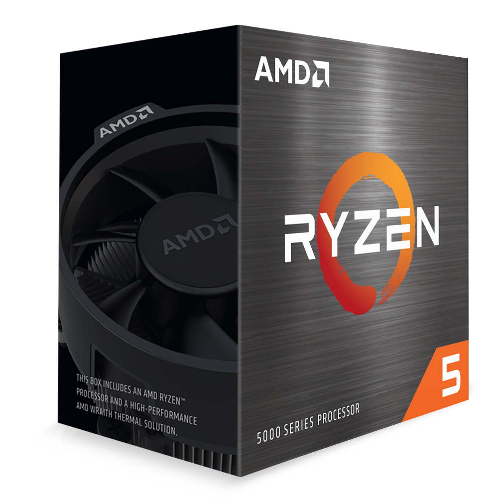 AMD - AMD Ryzen 5 5600X Six Core 4.6GHz  (Socket AM4) Processor - Retail