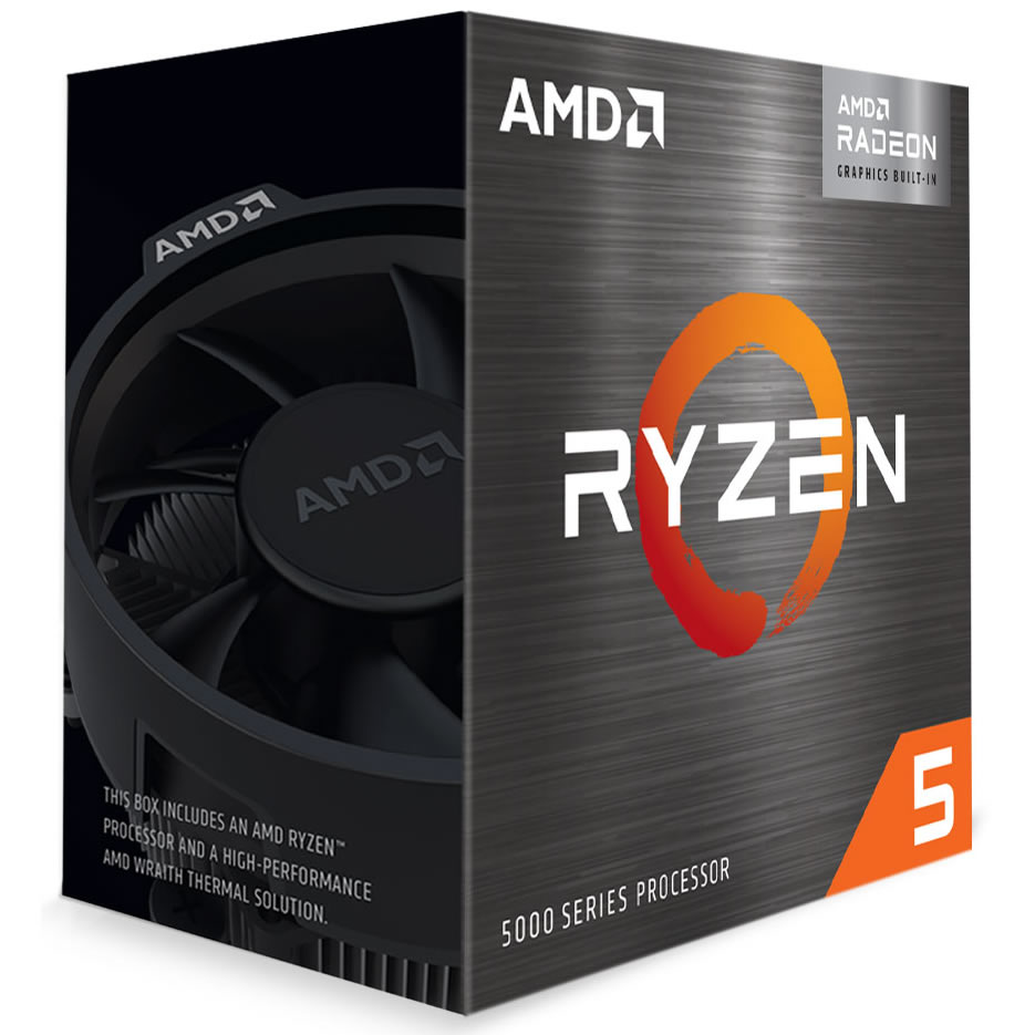 AMD Ryzen 5 5600G Six Core 3.9GHz (Socket AM4) APU with RX Vega Graphics - Retail