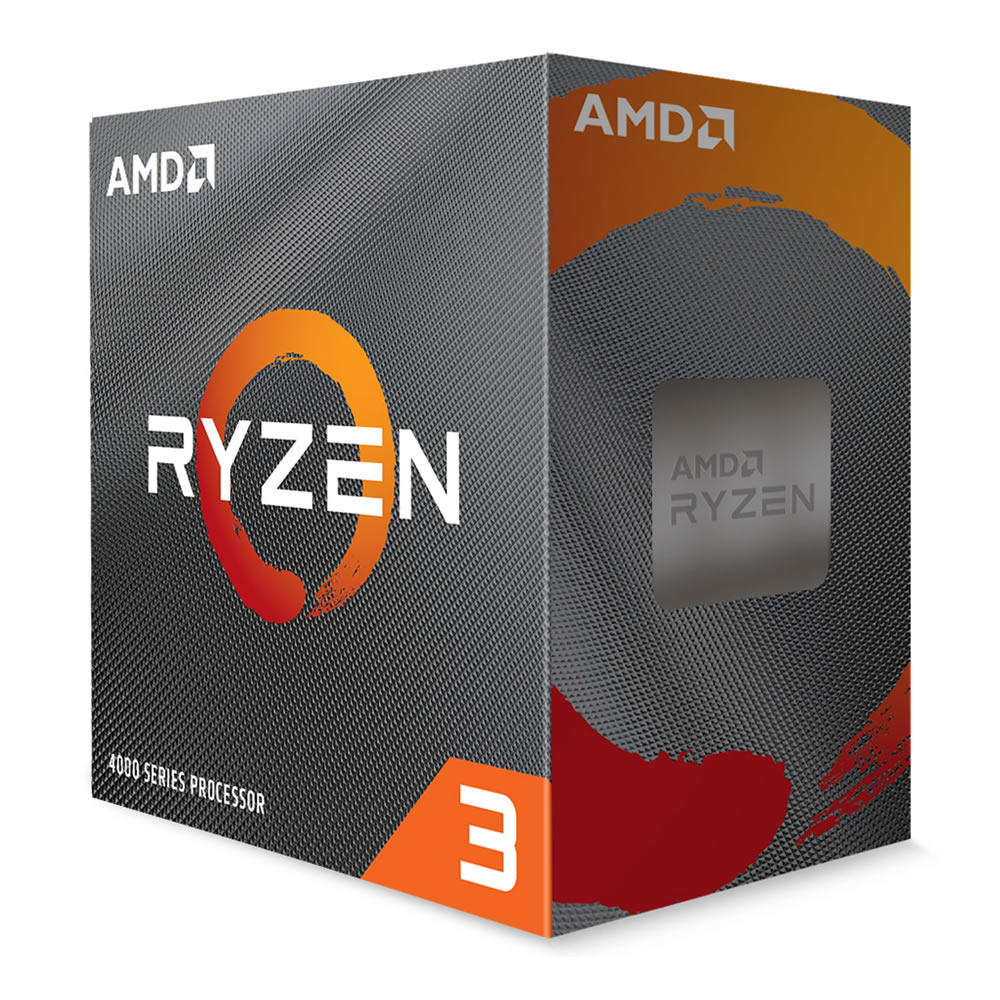 AMD Ryzen 3 4100 Quad Core 4.0GHz  (Socket AM4) Processor - Retail