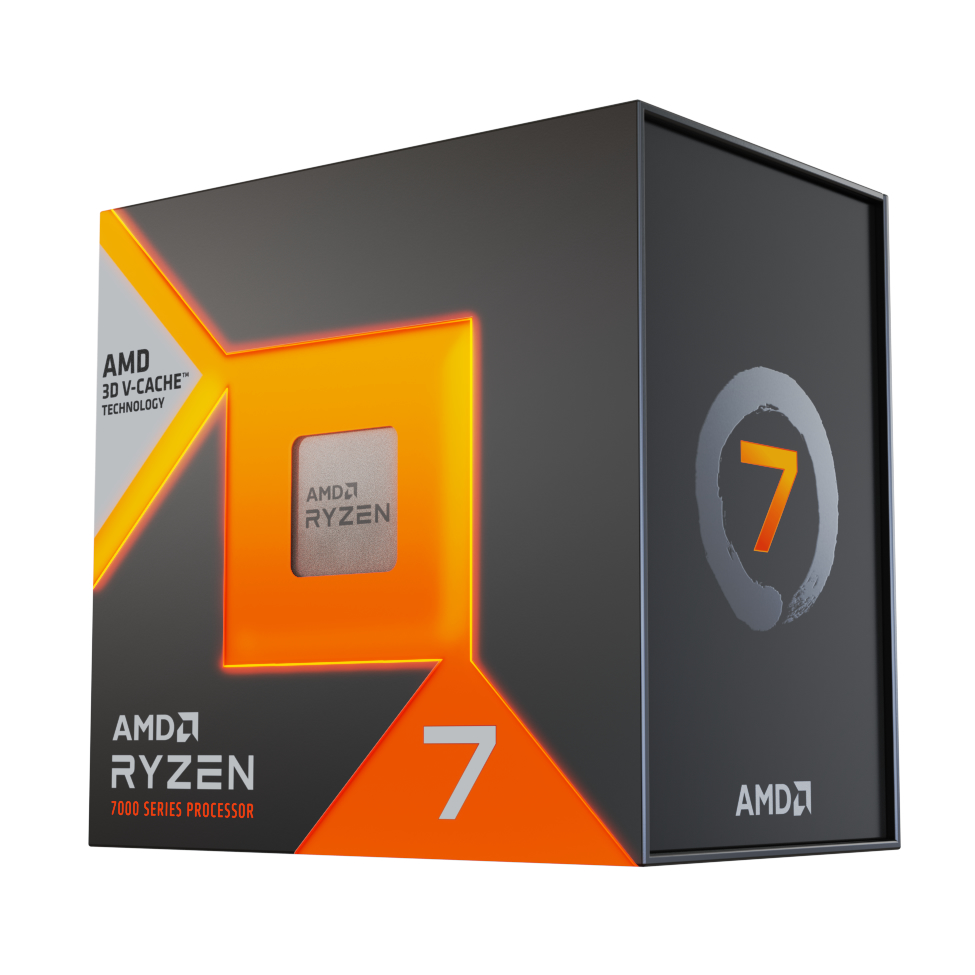 AMD - AMD Ryzen 7 7800X3D Eight Core 5.00GHz (Socket AM5) Processor - Retail