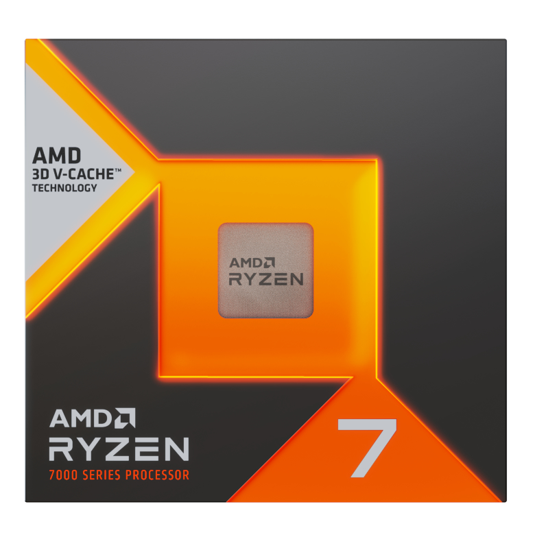AMD - AMD Ryzen 7 7800X3D Eight Core 5.00GHz (Socket AM5) Processor - Retail