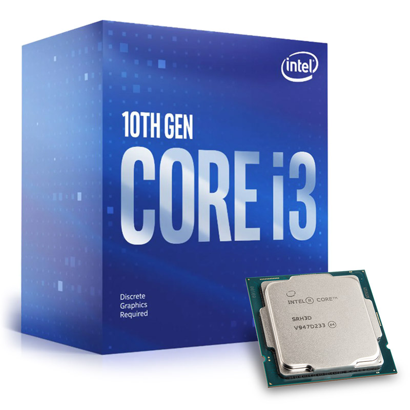 Intel Core i3-10100F 3.60 GHz  (Comet Lake) Socket LGA1200 Processor - Retail