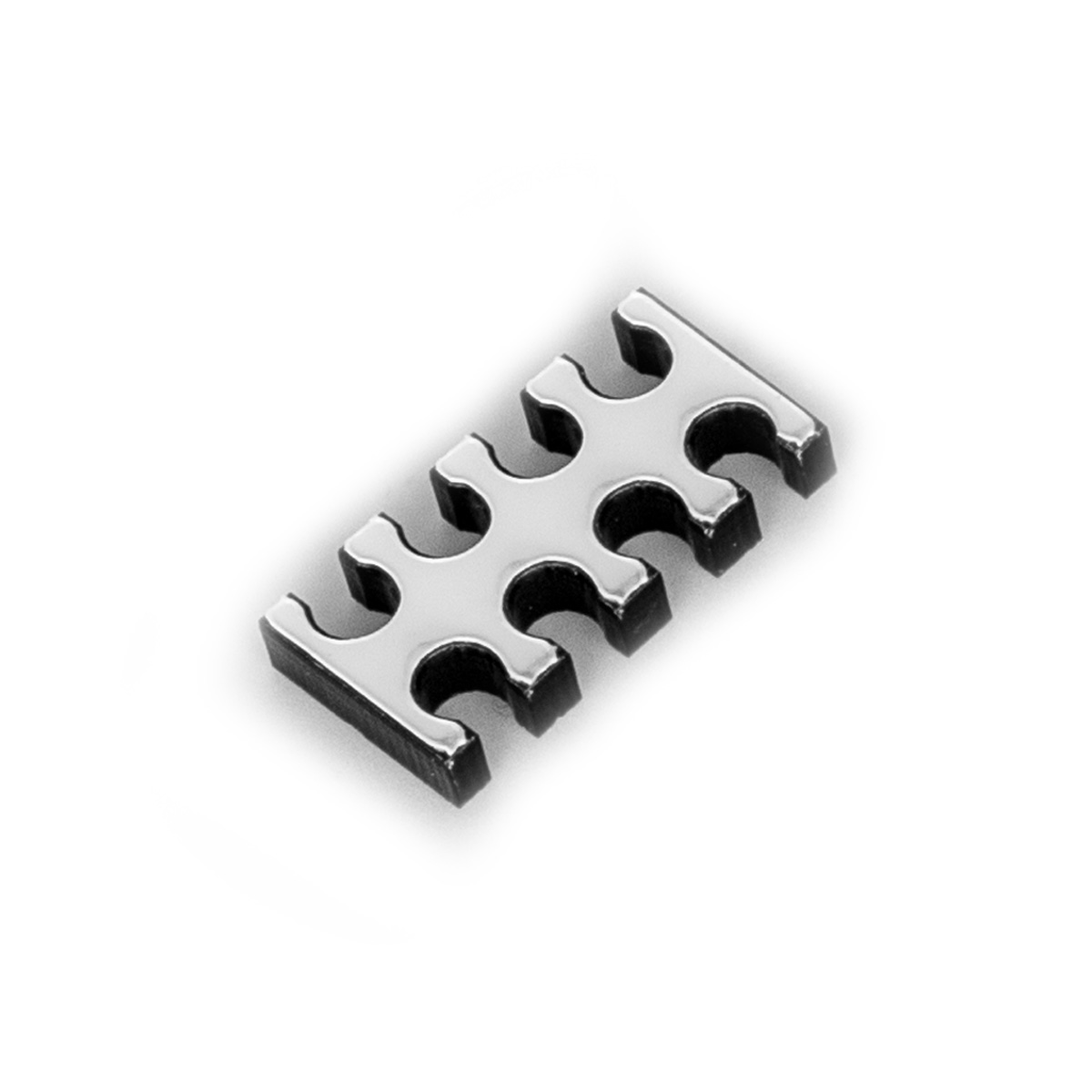 TechForge 8 Slot Cable Comb (Small) 3mm  - Black