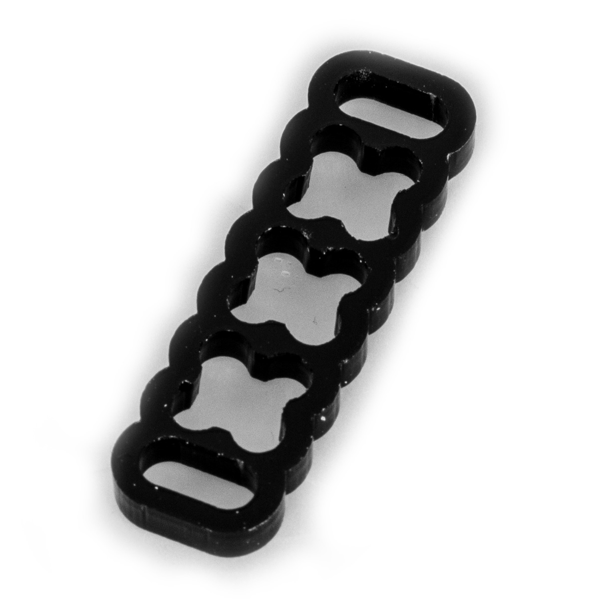 TechForge 16 Slot Stealth Cable Comb V2 - Black