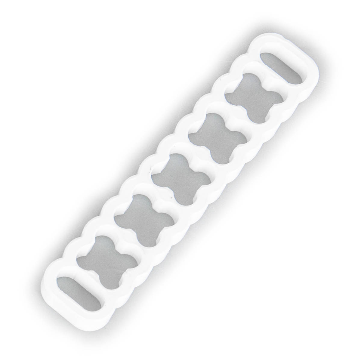 TechForge 24 Slot Stealth Cable Comb V2 - White