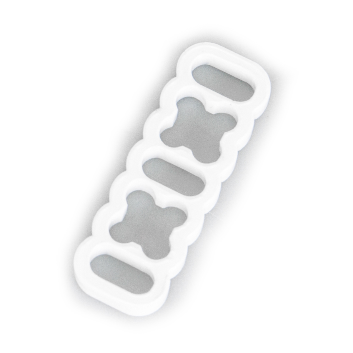 TechForge 14 Slot Stealth Cable Comb V2 - White