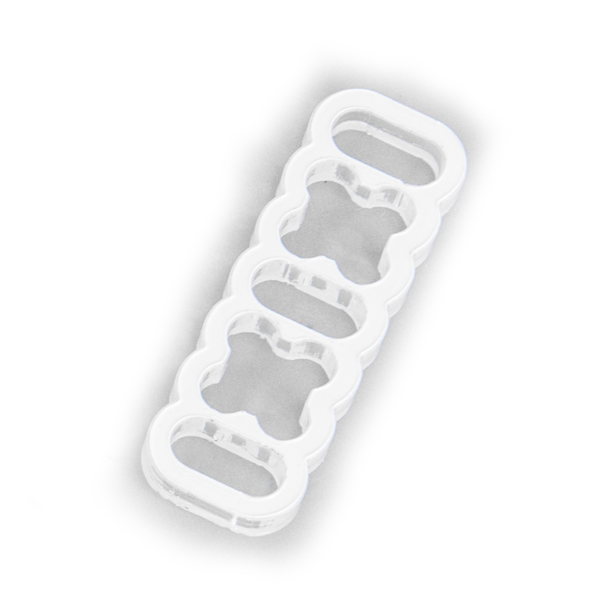 TechForge 14 Slot Stealth Cable Comb V2 - Clear