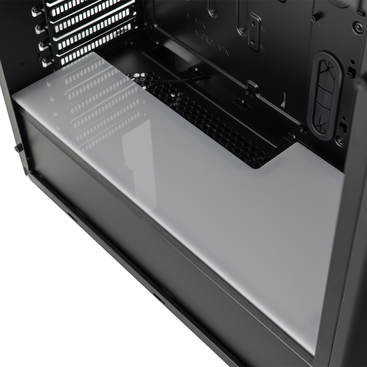 TechForge - TechForge A-RGB Light Box for Phanteks P400 - Black