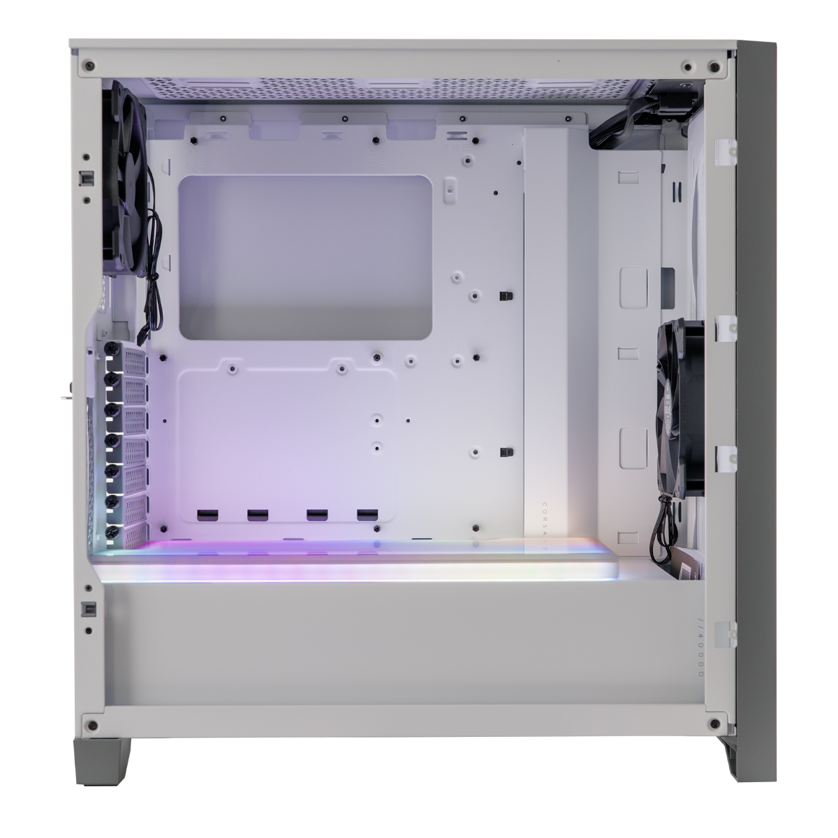 TechForge - TechForge A-RGB Light Box for Corsair 4000D - White