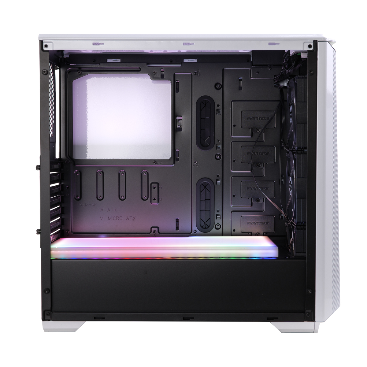 TechForge - TechForge A-RGB Light Box for Phanteks P400 - White