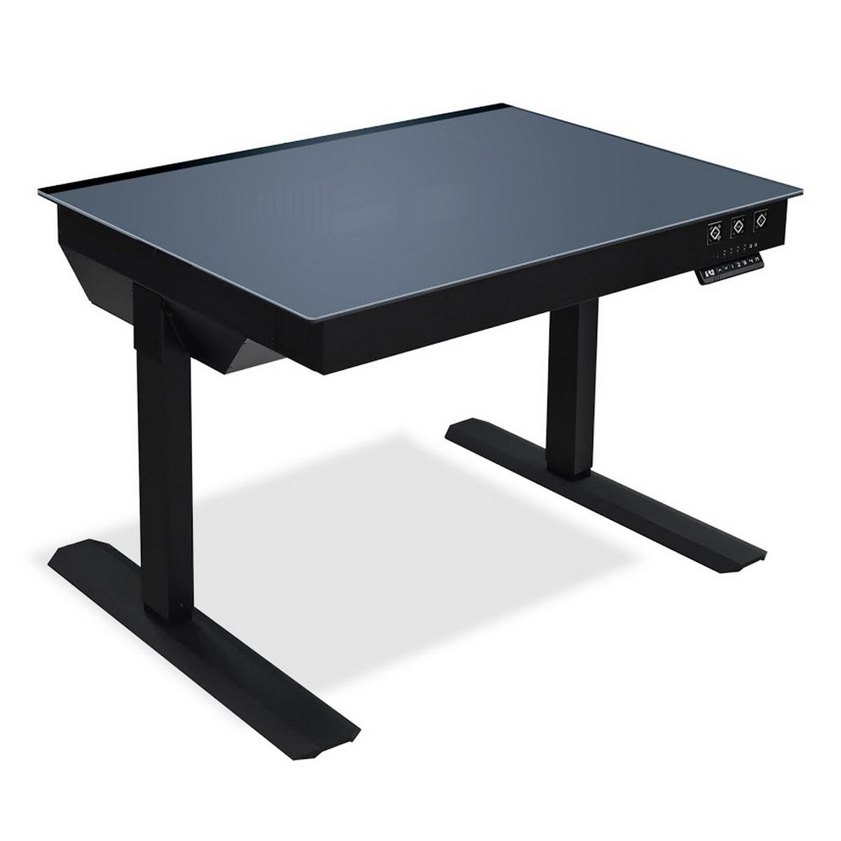 Lian Li - Lian Li DK-04F Electrical Height Adjustable Desk Case - Black