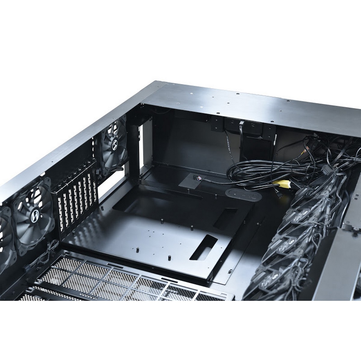 Lian Li - Lian Li DK-05F Electrical Height Adjustable Desk Case - Black