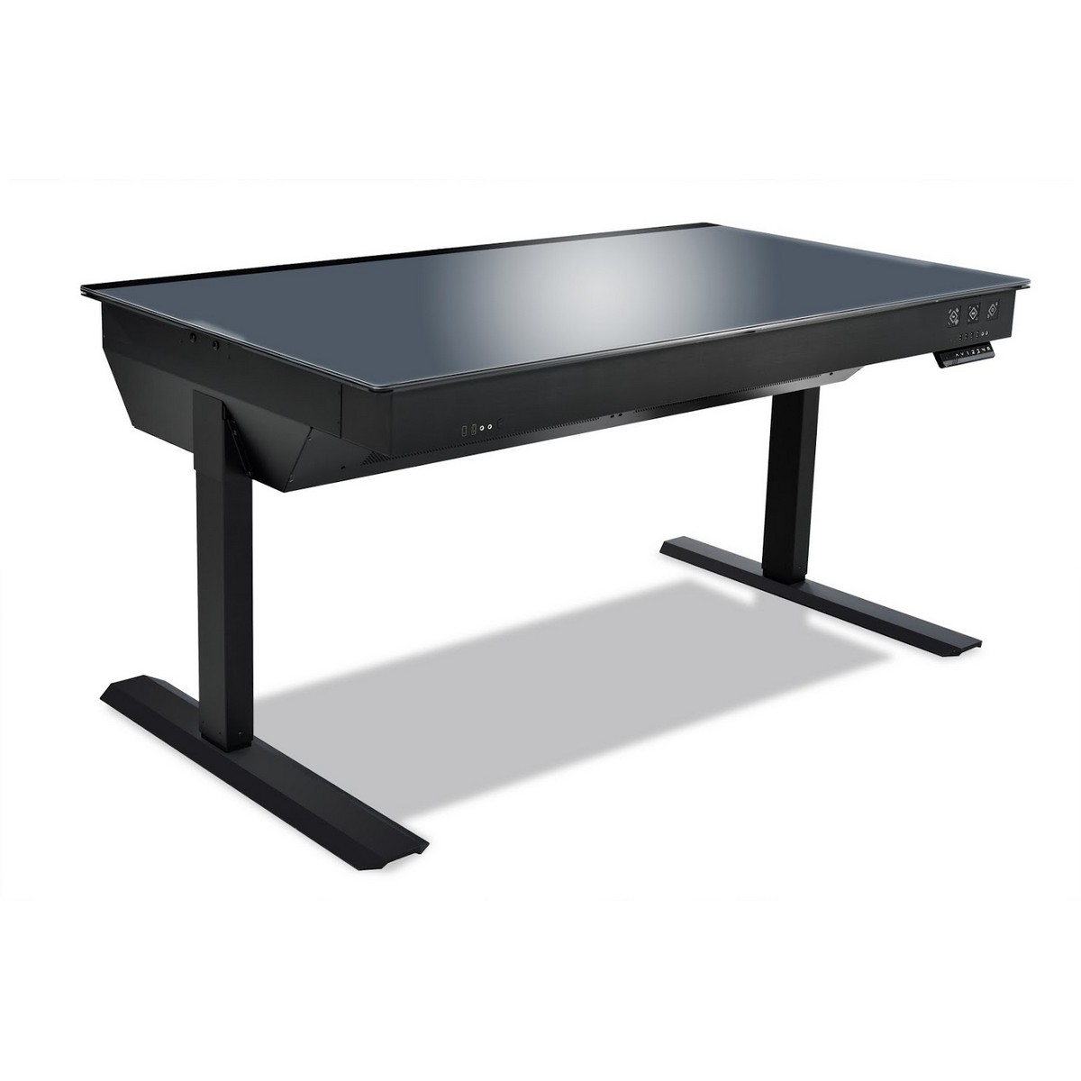 Lian Li DK-05F Electrical Height Adjustable Desk Case - Black