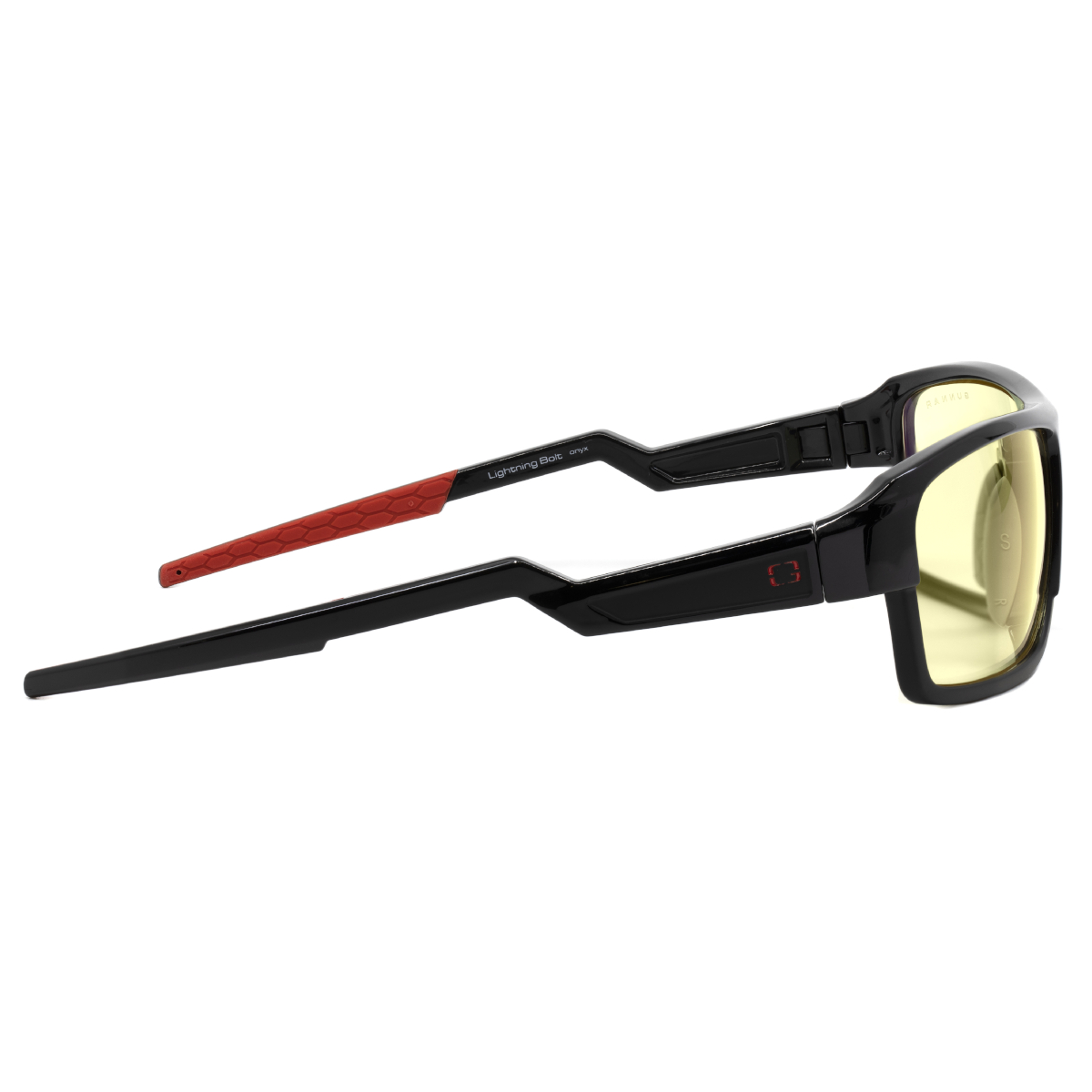 Gunnar Optiks - Gunnar Optiks Lightning Bolt 360 - Onyx Frame - Amber Lens & Sun Lens