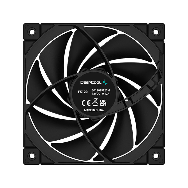 DeepCool - DeepCool FK120 Black Triple Fan Kit - 120mm