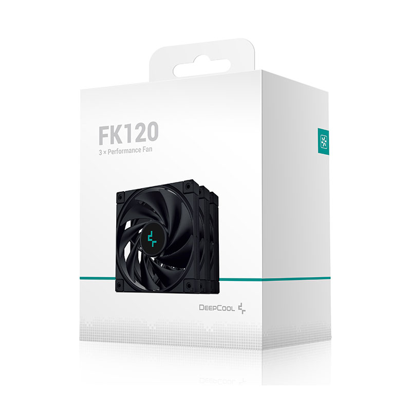 DeepCool - DeepCool FK120 Black Triple Fan Kit - 120mm