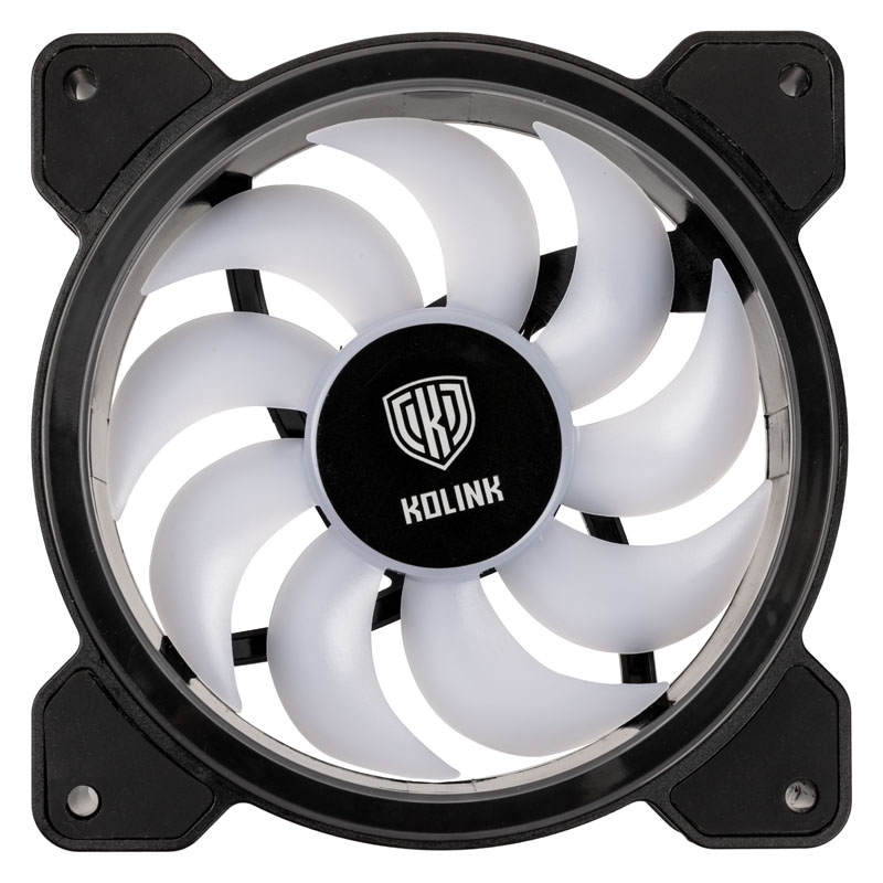 Kolink - Kolink Umbra HDB ARGB LED PWM Case Fan - 120mm
