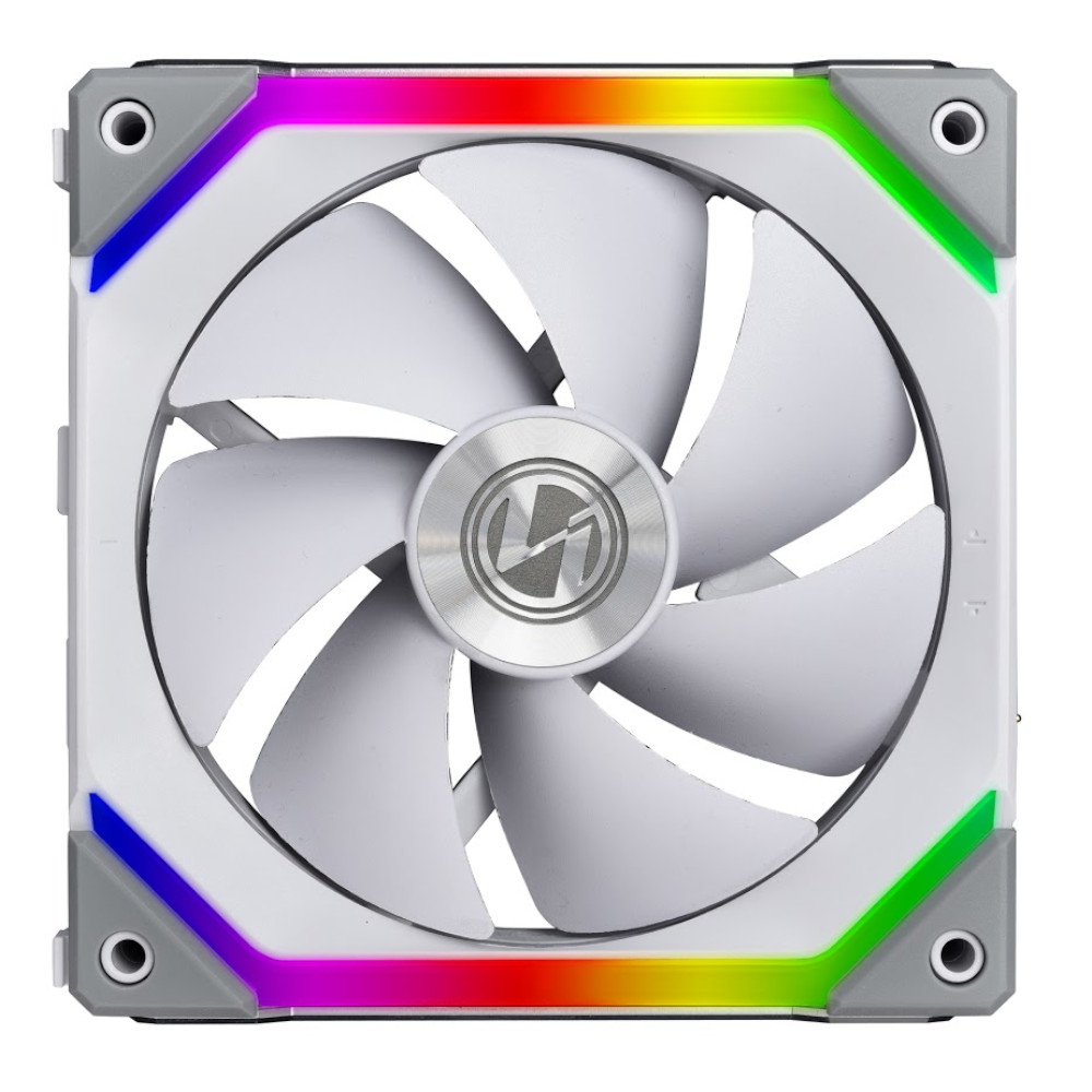 Lian Li - Lian Li UNI SL120 Addressable RGB White 120mm Fan