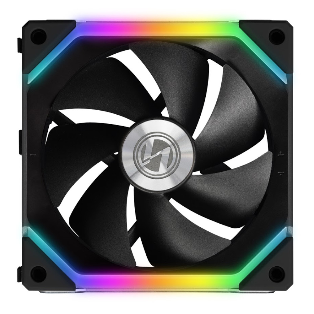Lian-Li UNI SL120 Addressable RGB Black 120mm Fan Triple