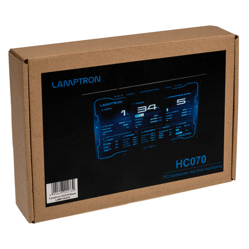 Lamptron - Lamptron HC070 Hardware Monitor LCD Screen