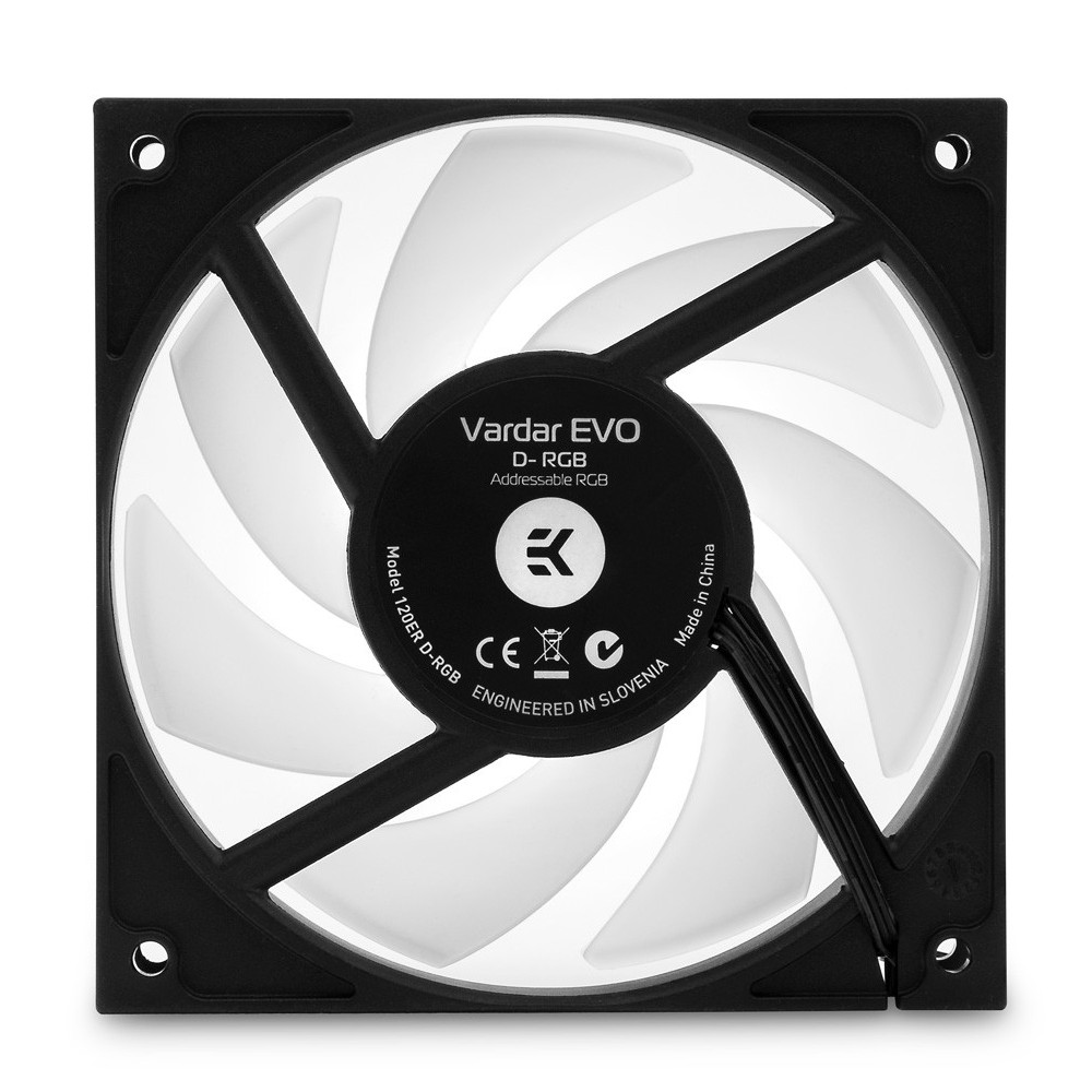 EK Water Blocks - EK Water Blocks EK-Vardar EVO 120ER D-RGB (500-2200 rpm) Fan